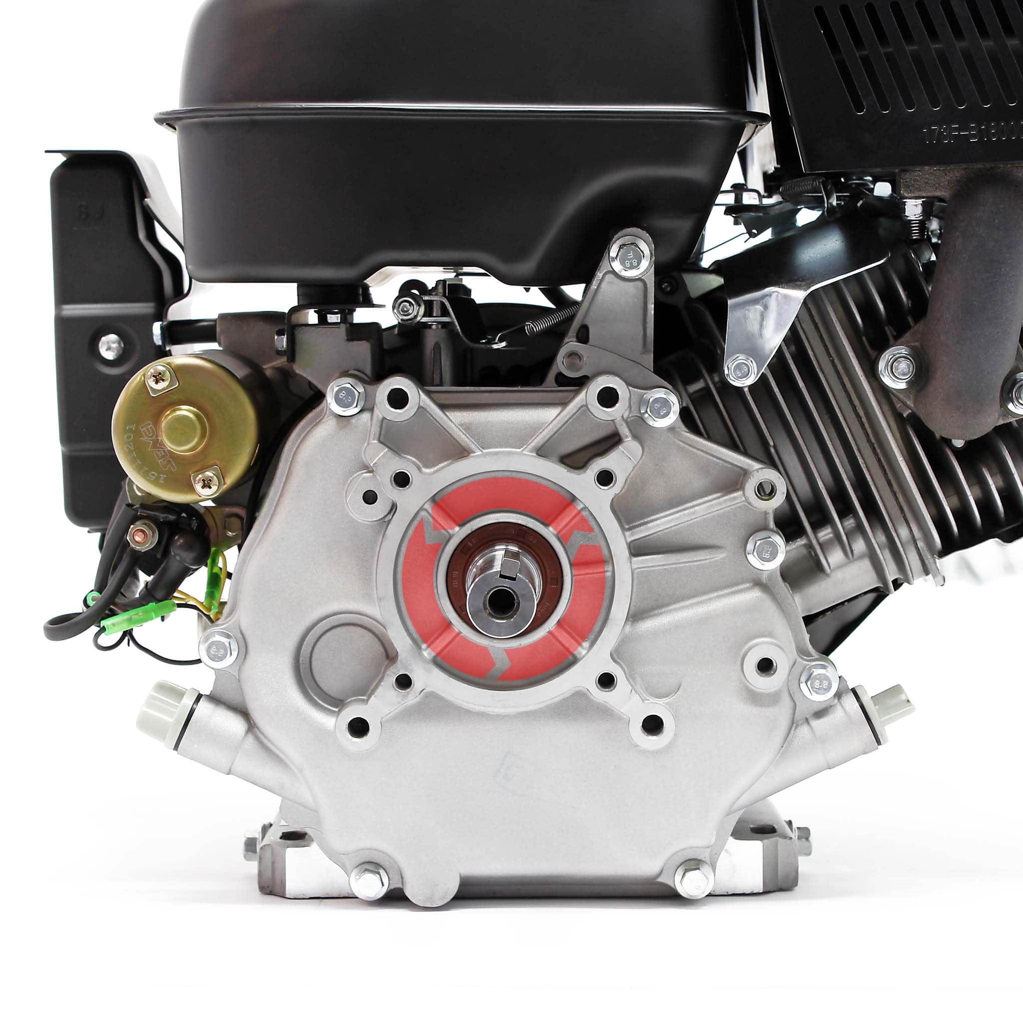 LIFAN 177 Moteur essence 6.6kW (9CV) 4-temps 25.4mm Monocylindre avec Démarreur électrique 12V
