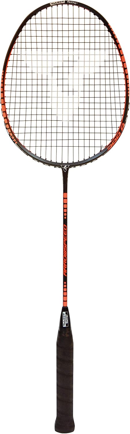 Amazon.com : Talbot-Torro Badminton Racket Arrowspeed 399.8, 100% ...