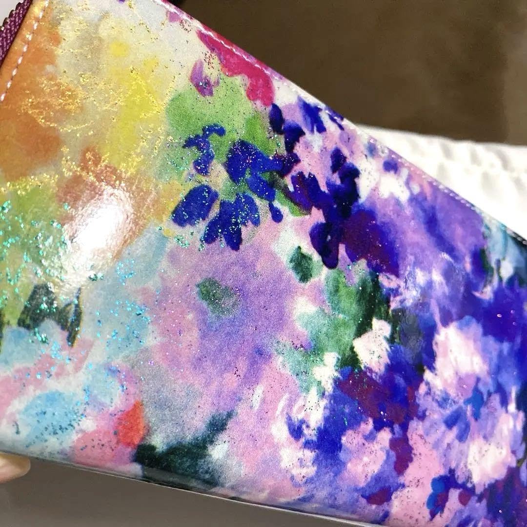 Amazon.co.jp: AETHER エーテル ラウンドファスナー長財布 フルール  