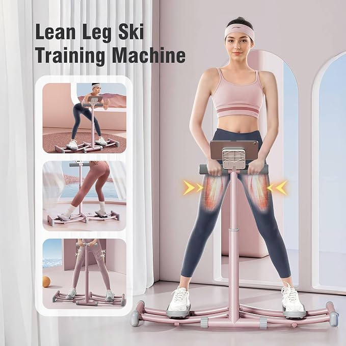Ejercitador de piernas Ski Machine para tonificación corporal miniatura 3