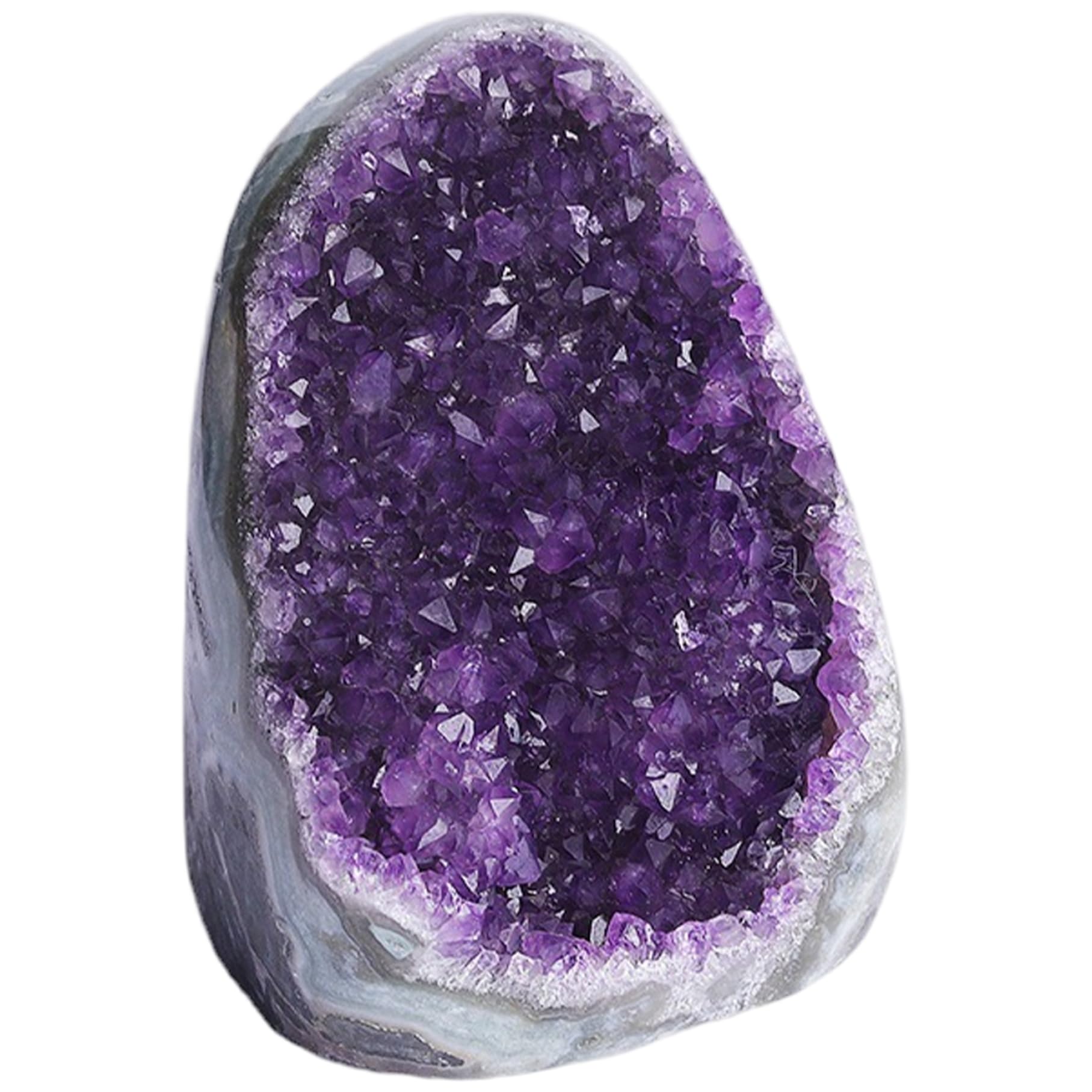 Imagen de catálogo asociada a Roca de cristal de amatista, geoda de amatista natural de 100-300 g - Piedras de energía positi