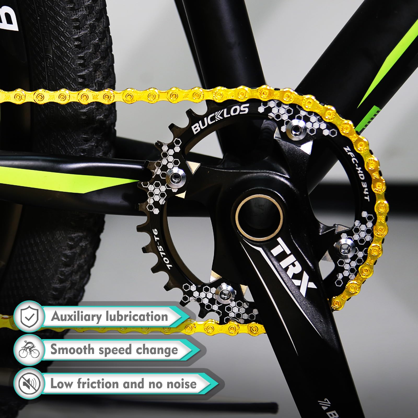 Amazon.co.jp: BUCKLOS 6/7/8/9/10/11/12スピードバイクChian