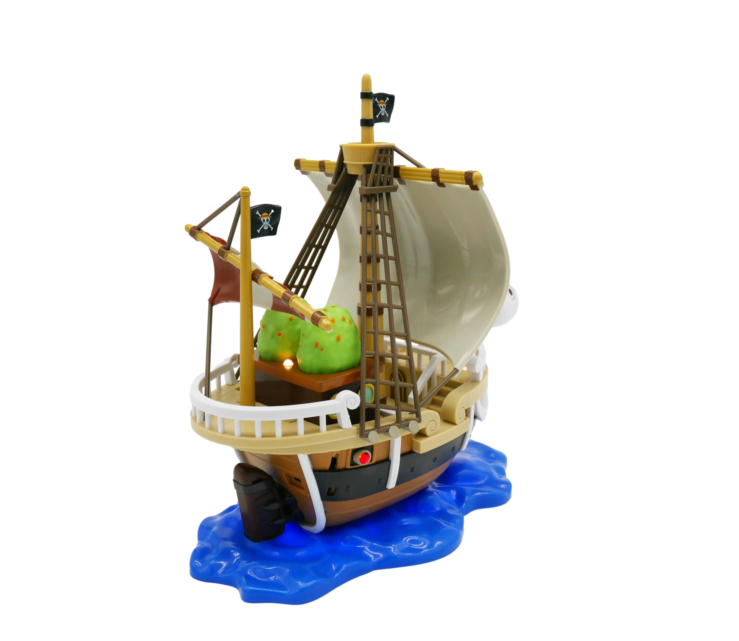 TEKNOFUN One Piece Offizielle Lizenz Le Vogue Merry Lichtwecker für Kinder zum Sammeln