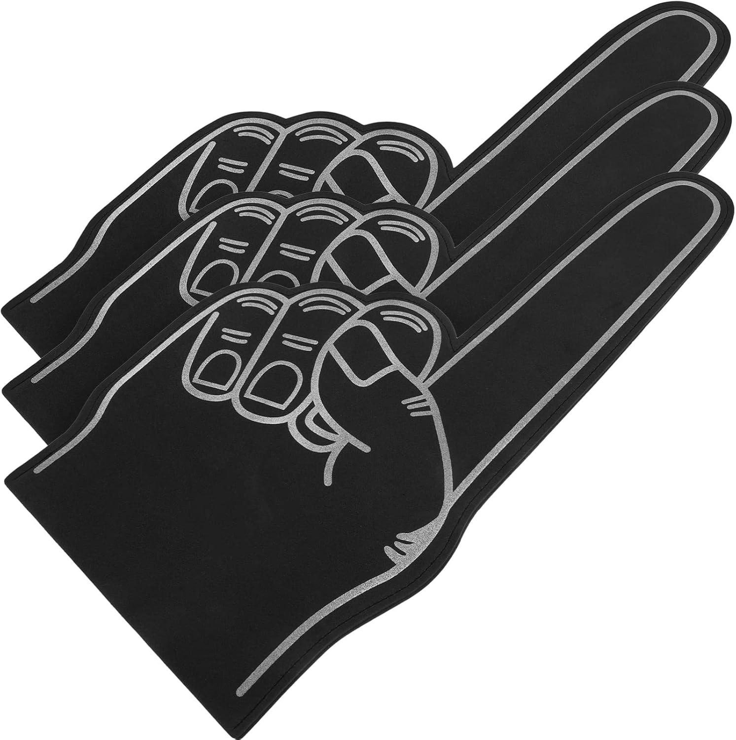 Sosoport Foam Middle Finger Giant Foam Finger 18 Inch