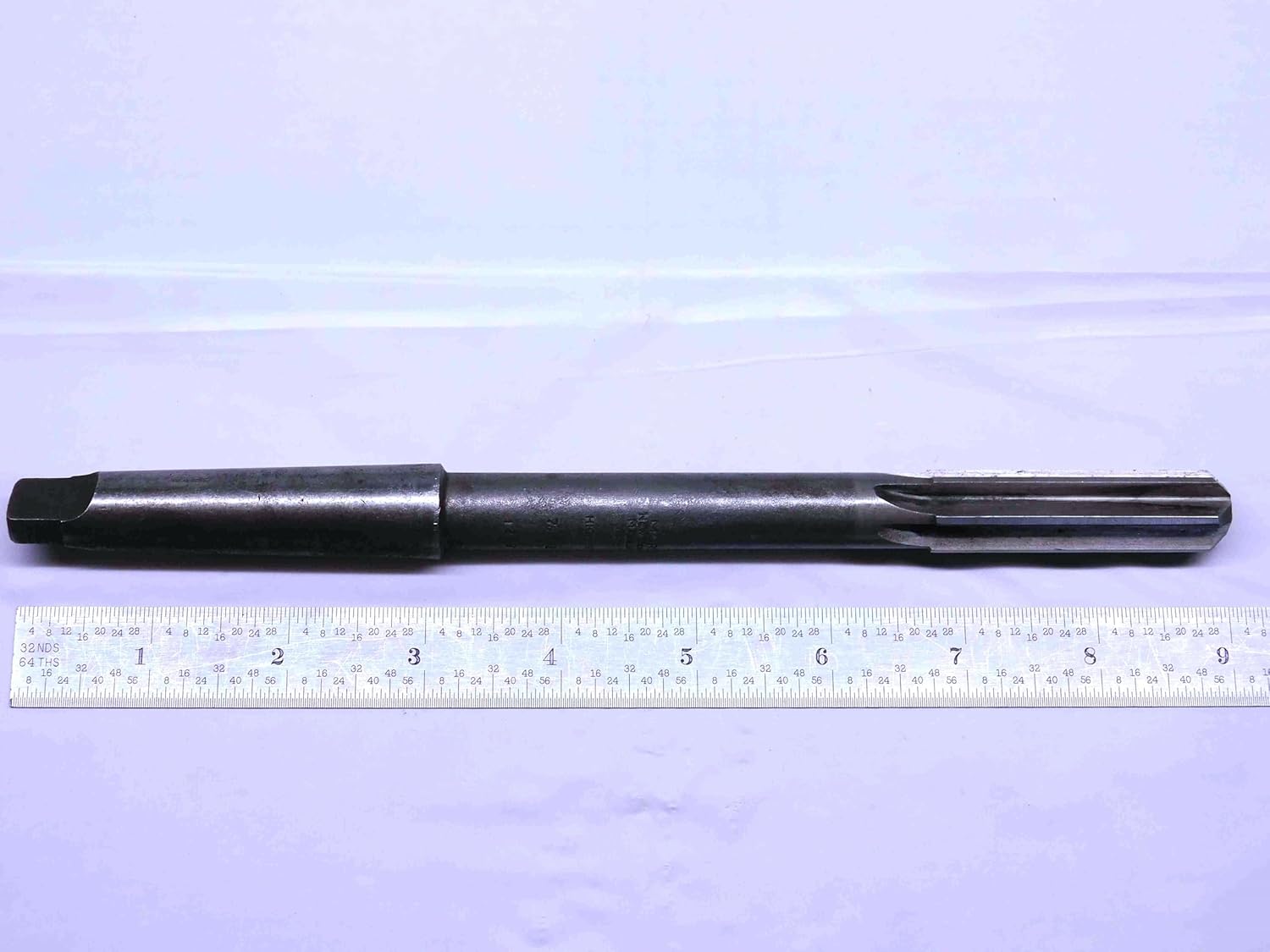 0.627 OD HSS Morse Reamer MT2 Shank 6 FL .627 .6270 .6250 Oversize 16 mm - CL0104BD4