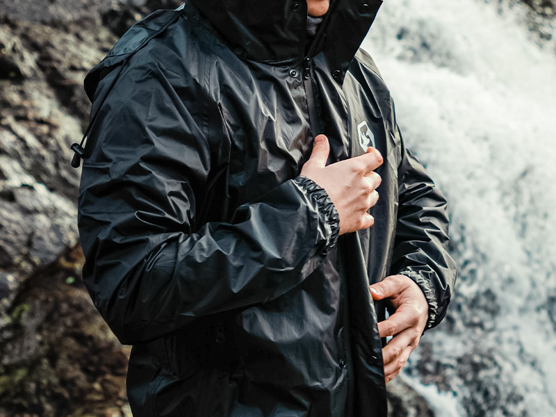 Raincoat Mens Fishing Suit Rain Suit Heavy Duty Raincoat Mens