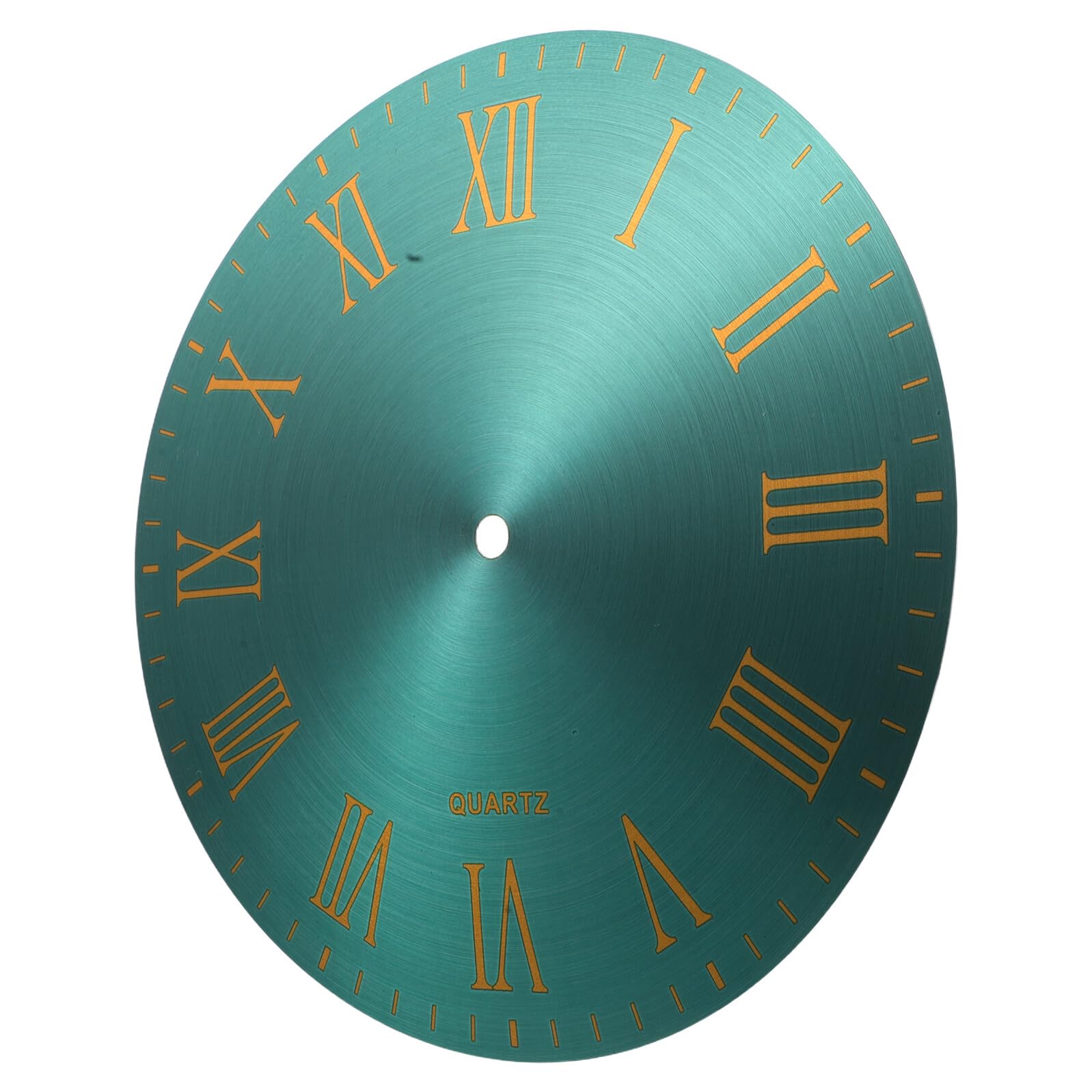 Horloge murale en aluminium moderne mécanisme de remplacement DIY avec chiffres clairs
