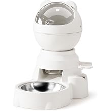 2in1 Manual Puzzle Pet Feeder, 1.5L Press Dispenser for Cats & Small Dogs
