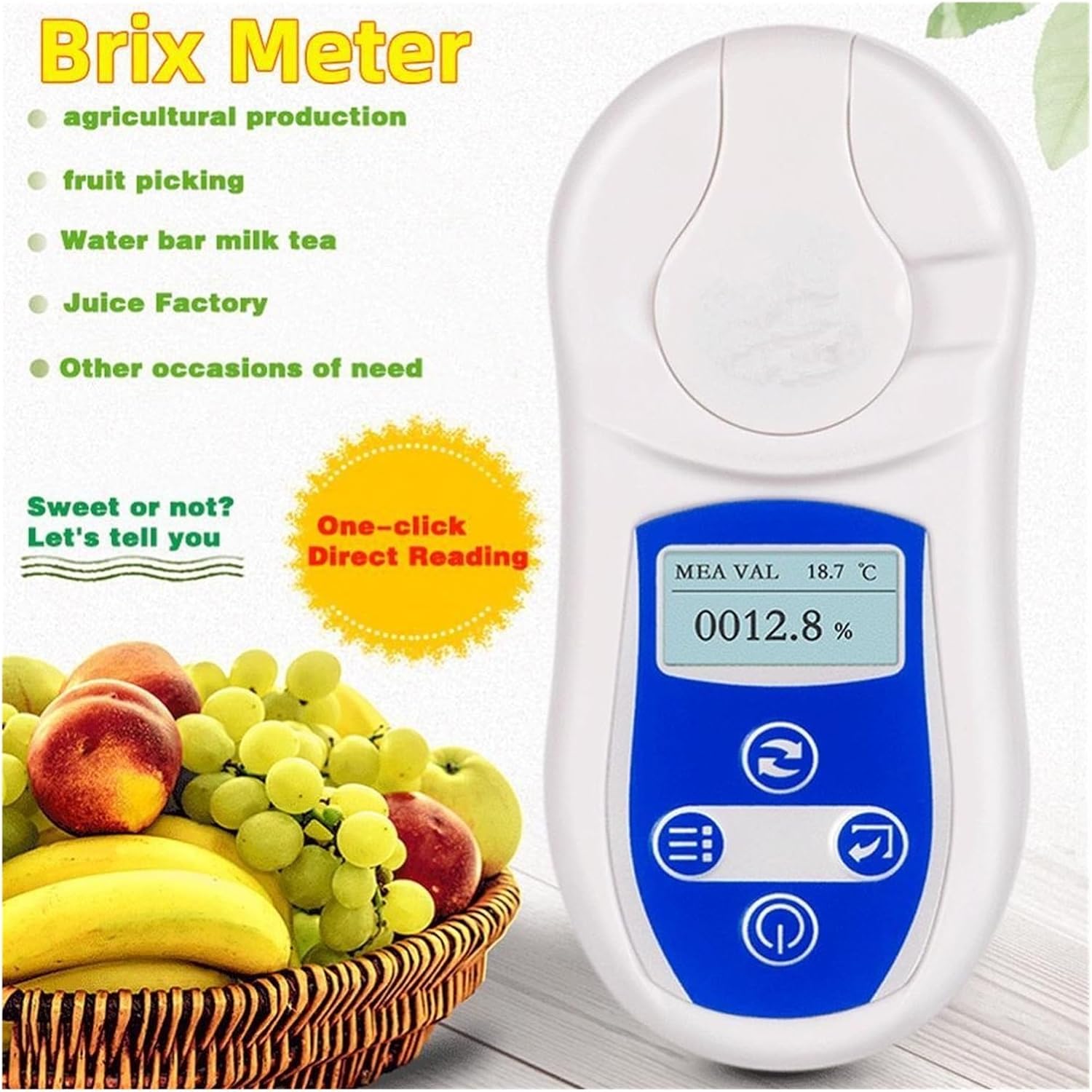 【新品】SK-101R 糖度計/塩分計 Rシリーズ　食品 健康 日用品　② 手持屈折計(糖度・濃度計) SK-101R : 新潟キッチン - 通販 - Yahoo