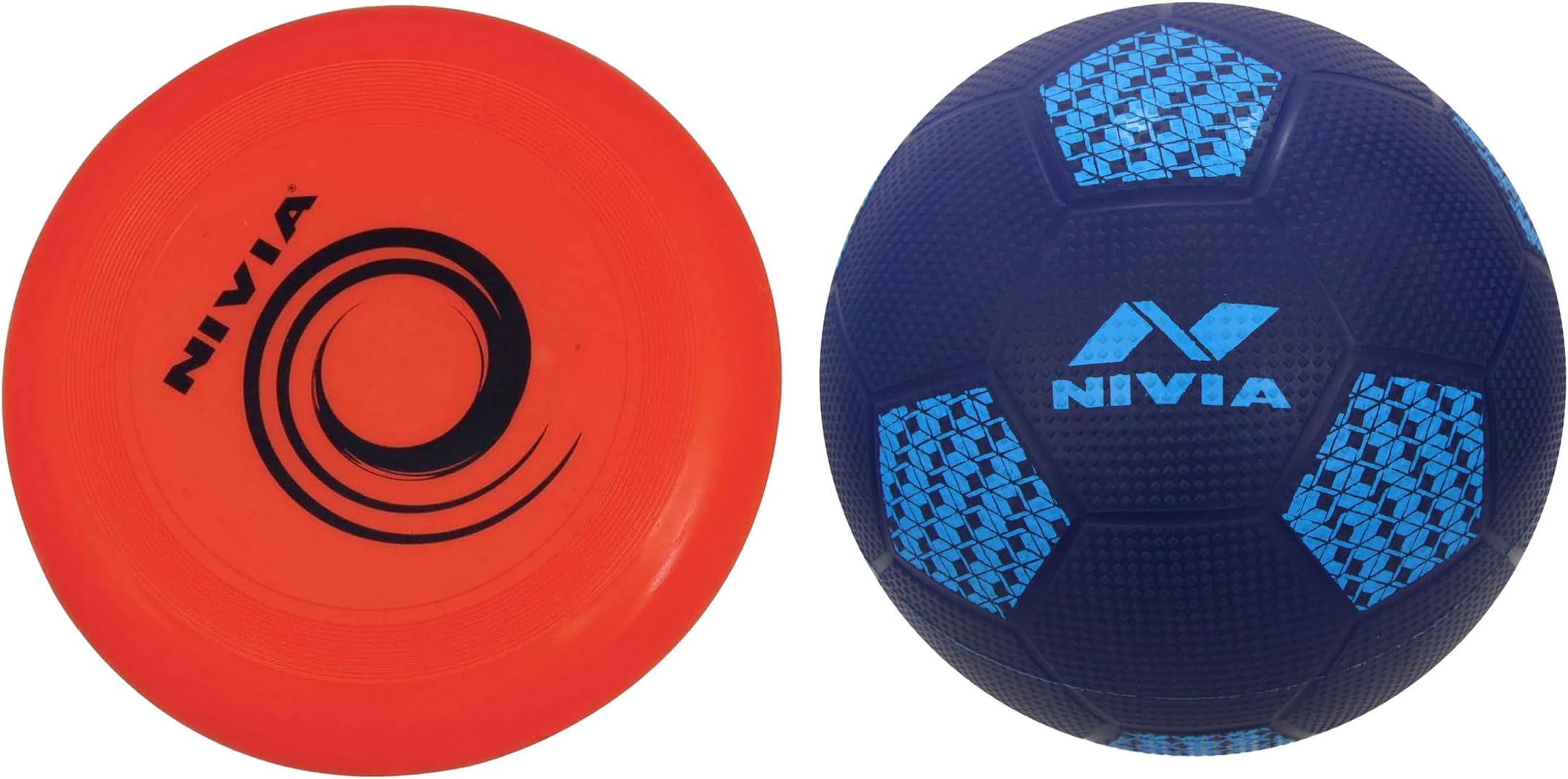 Home Play Mini Football/PVC Material/Football for Indoor Use/for Age Group Under 12 Years/Size - 1 (Blue) Frisbee for Outdoor Sports Games on The Beach (Red) Large