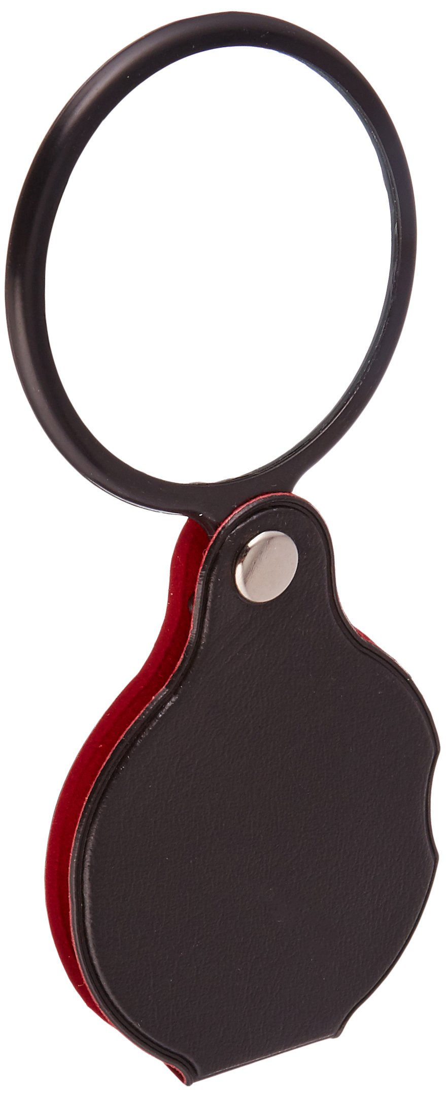 SE MF2055C Loupe de poche pliable avec grossissement 5 x 5 cm