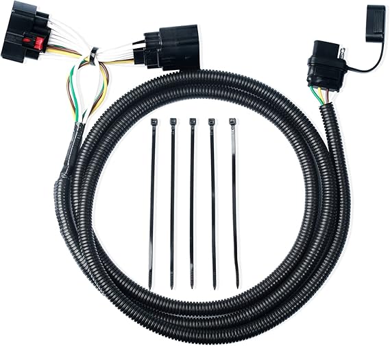 56172 118540 4 Pin Trailer Wiring Harness Kit Compatible