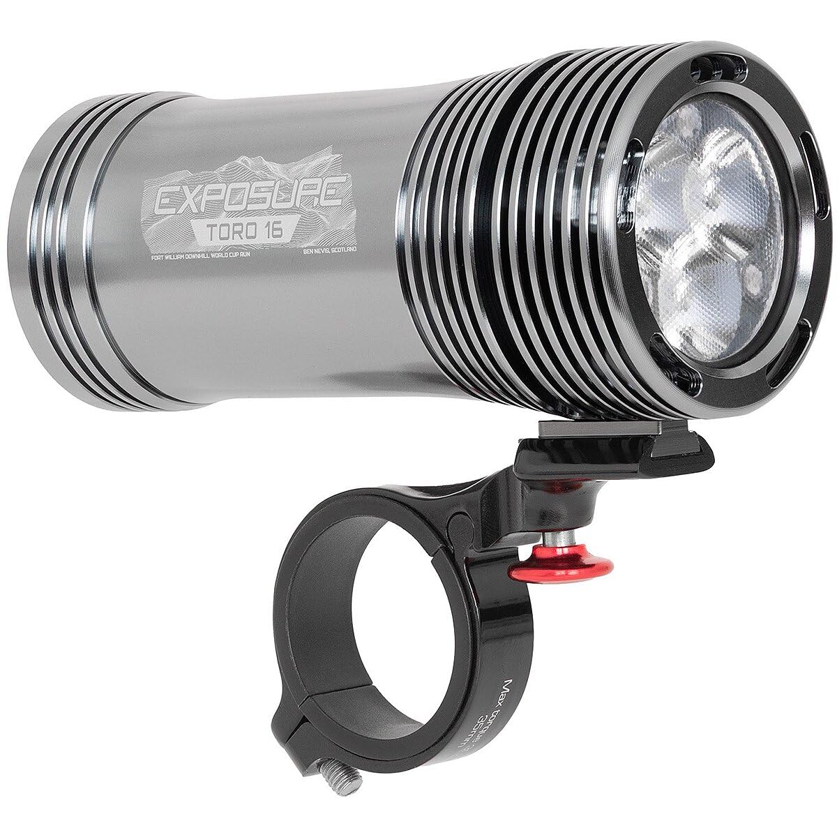 ローライト Amazon.com : Exposure Lights Toro 16, Bike Light, Gunmetal Grey