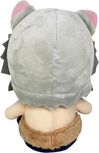 Miniatura 2 de Great Eastern Entertainment Demon Slayer Inosuke - Peluche sentado de 7 pulgadas de alto