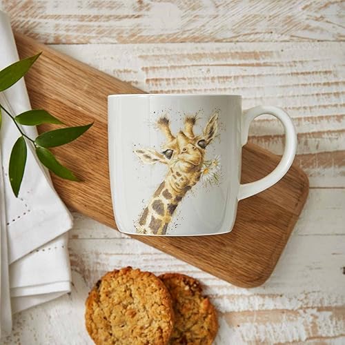 Vista 53 de Royal Worcester Wrendale Designs - Taza de 14 onzas, con ilustración de llama, «Because I'm Worth It with Llama Illustration», taza de animales