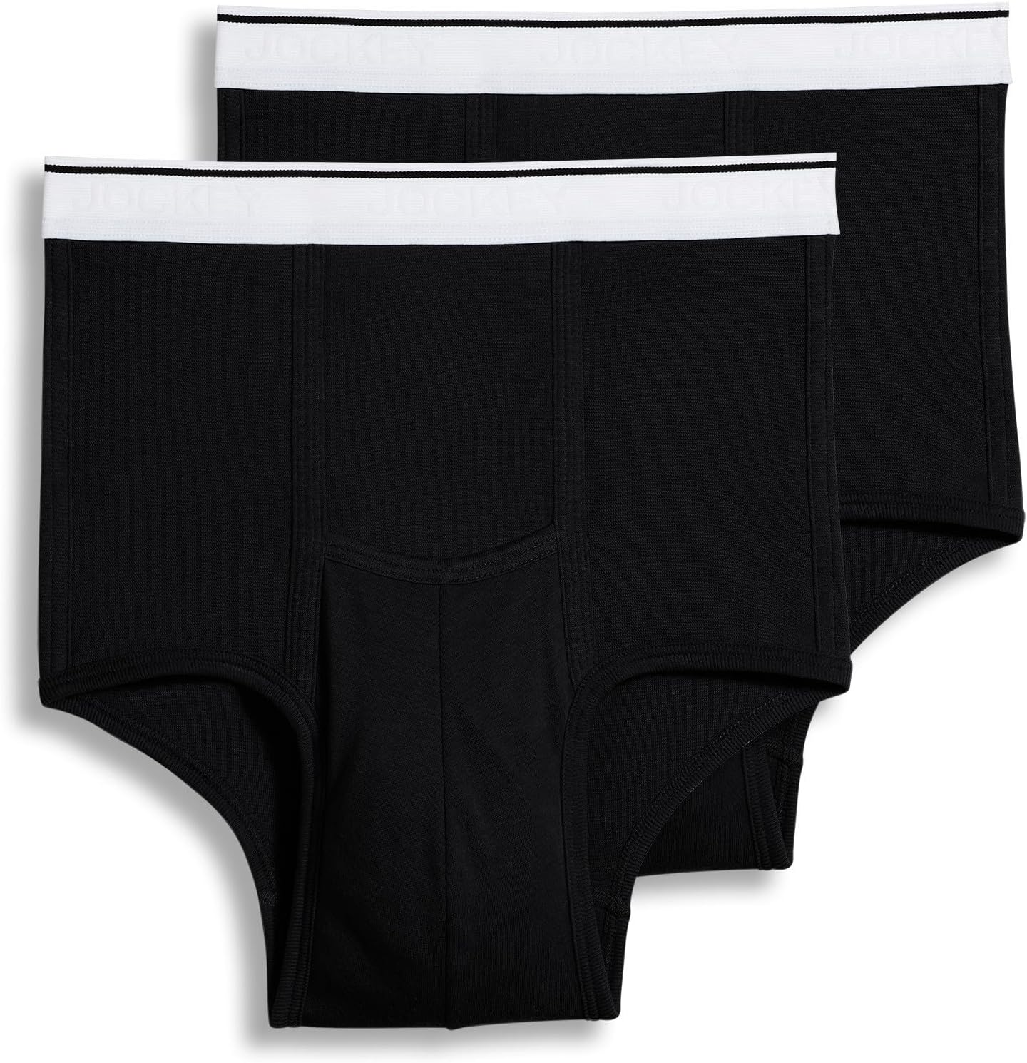 Jockey Men's Underwear Big Man Pouch Brief - 2 Pack
