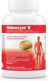 Wobenzym - Wobenzym N - Authentic German Formula Designed for Joint Support - 200 Tablets