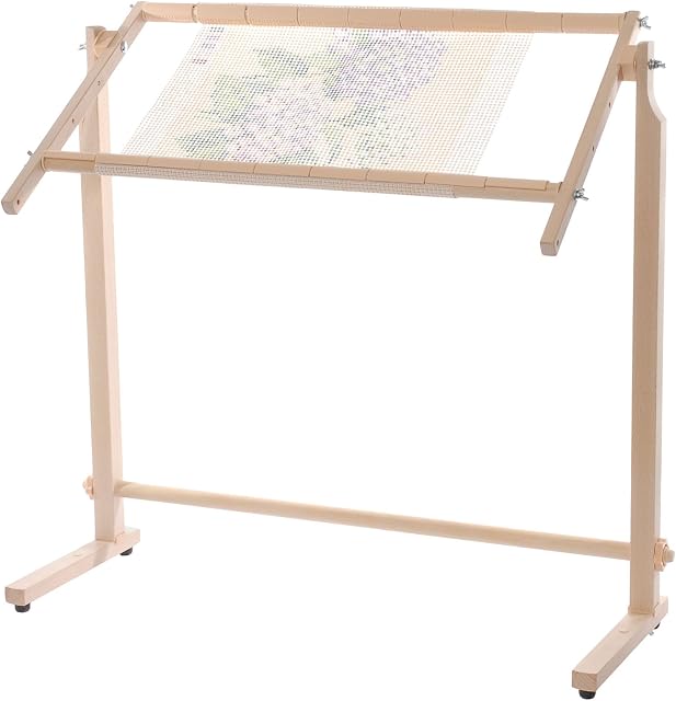 Elbesee 76 cm Maxi Clip Floor Frame 30", Wood, Brown, 80 x 98 x 29 cm