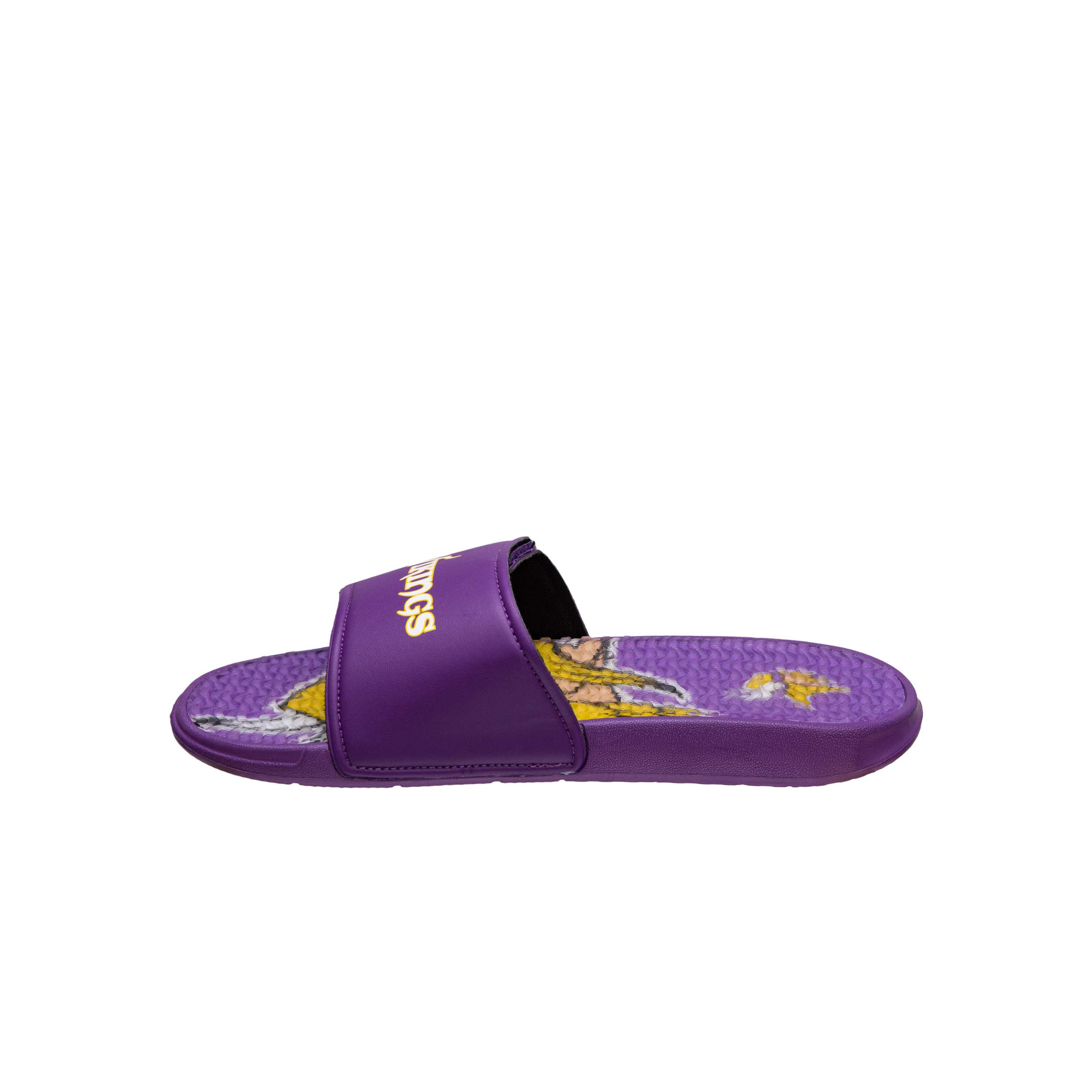 FOCO Herren NFL Team Logo Sport Shower Foam Slide Flip Flop Sandalen