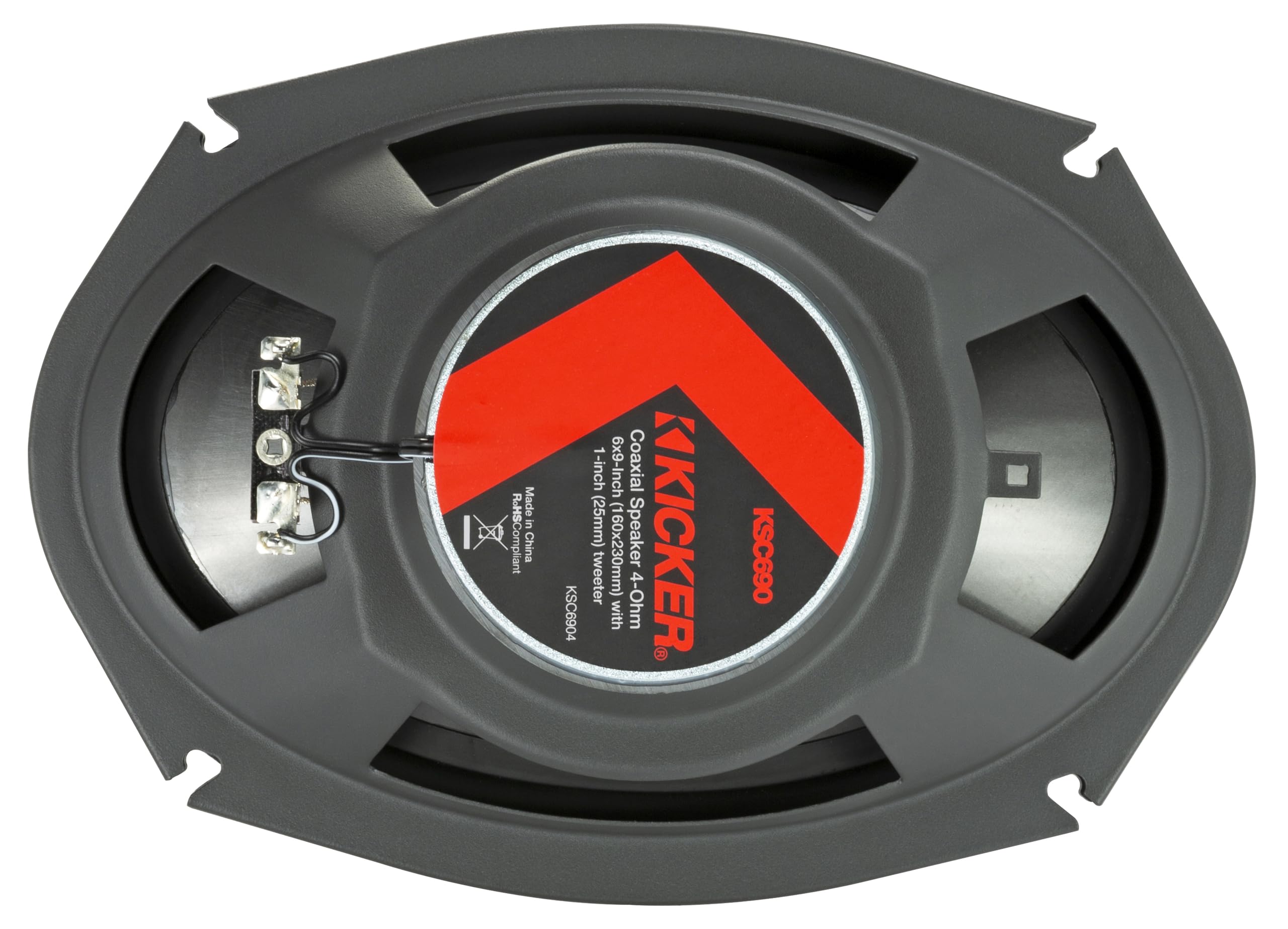 Amazon.com: KICKER 51KSC6904 KS-Series 6x9 Coaxial Speakers with 1