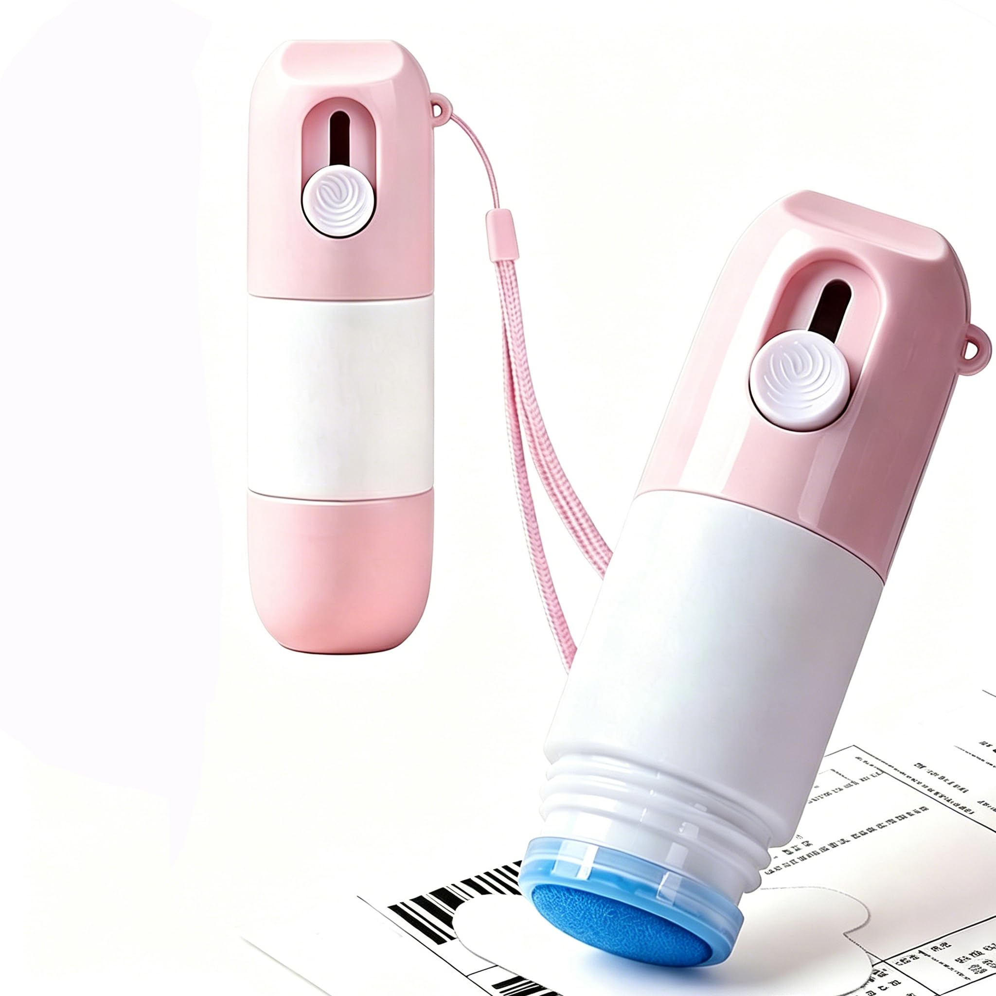 Thermo-Papier-Radierstift, 2-in-1 Sichtschutz-Wischkastenschneider, Tintenentferner-Flüssigkeit auf Wasserbasis für Versandetiketten, Dokumente, Quittungen - Genaue Informationsabdeckung