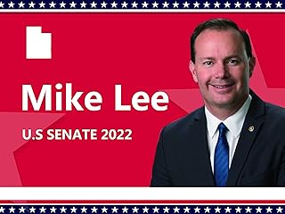 Ironman Poly Bag Political Sign 2022 Utah Senator Election Mike Lee Republican Party Full Color 2 Sided Yard Sign Stars and Stripes 1 Pack Made in USA