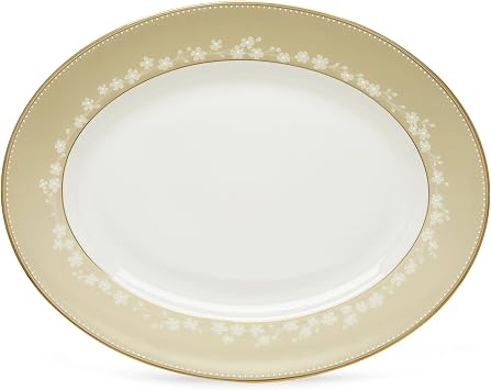 Lenox Bellina Gold Oval Platter 13.0