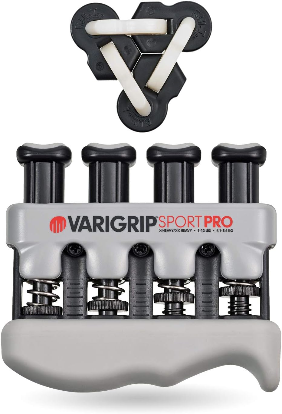 Dynatomy VariGrip Sport PRO Finger Strengthener, Adjustable Resistance Grip, FiddlLink Dexterity Tool, Fidget Toy Agility, Gaming, Climbing (VGSP FL)