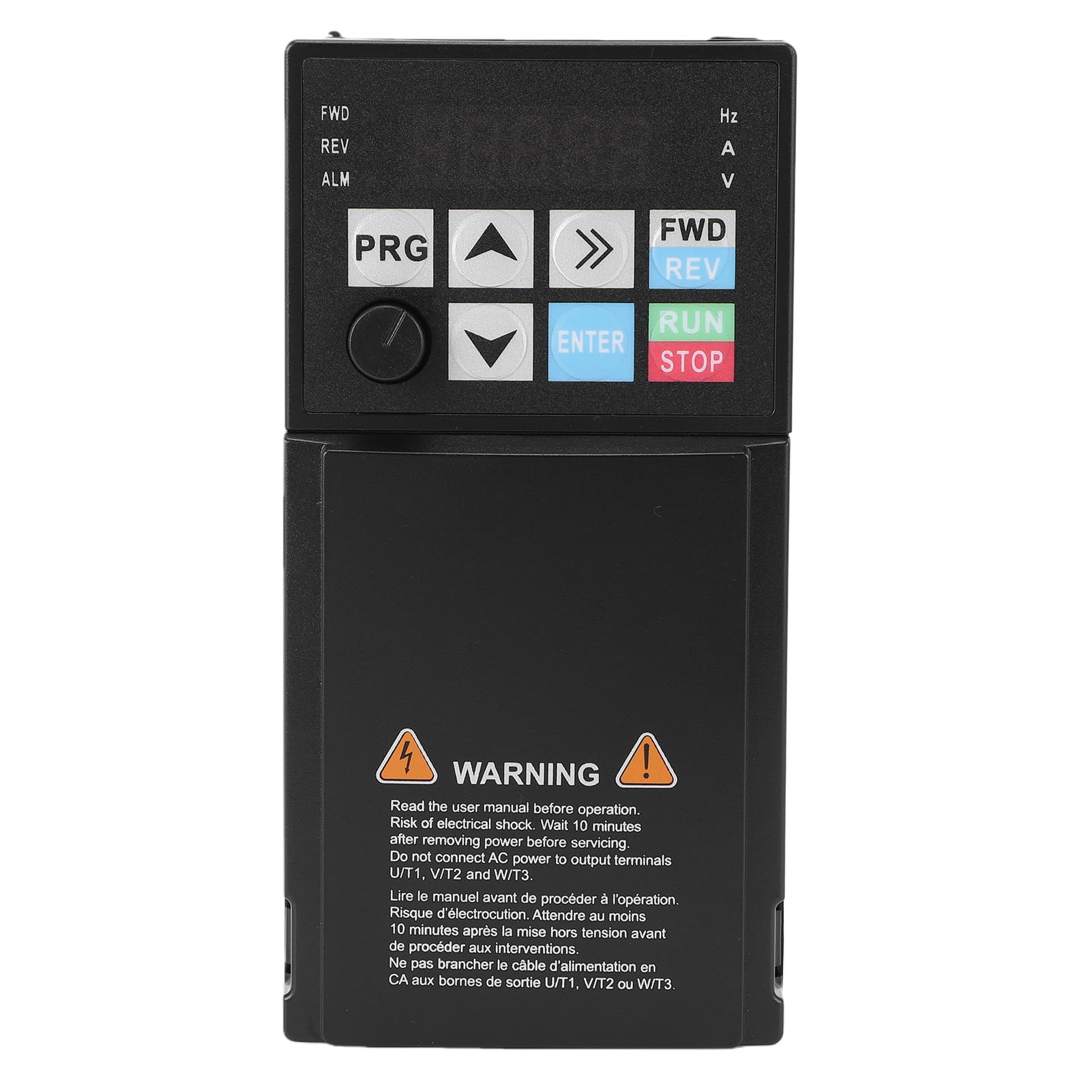 Bewinner Azionamento A Frequenza Variabile da 1,5 KW 380 V, Inverter Vettoriale Trifase, Uscita 0-500 Hz, Ingresso 5,0 A, Uscita 3,8 A, 50/60 Hz, con Protezioni Avanzate e Dissipazione del Calore