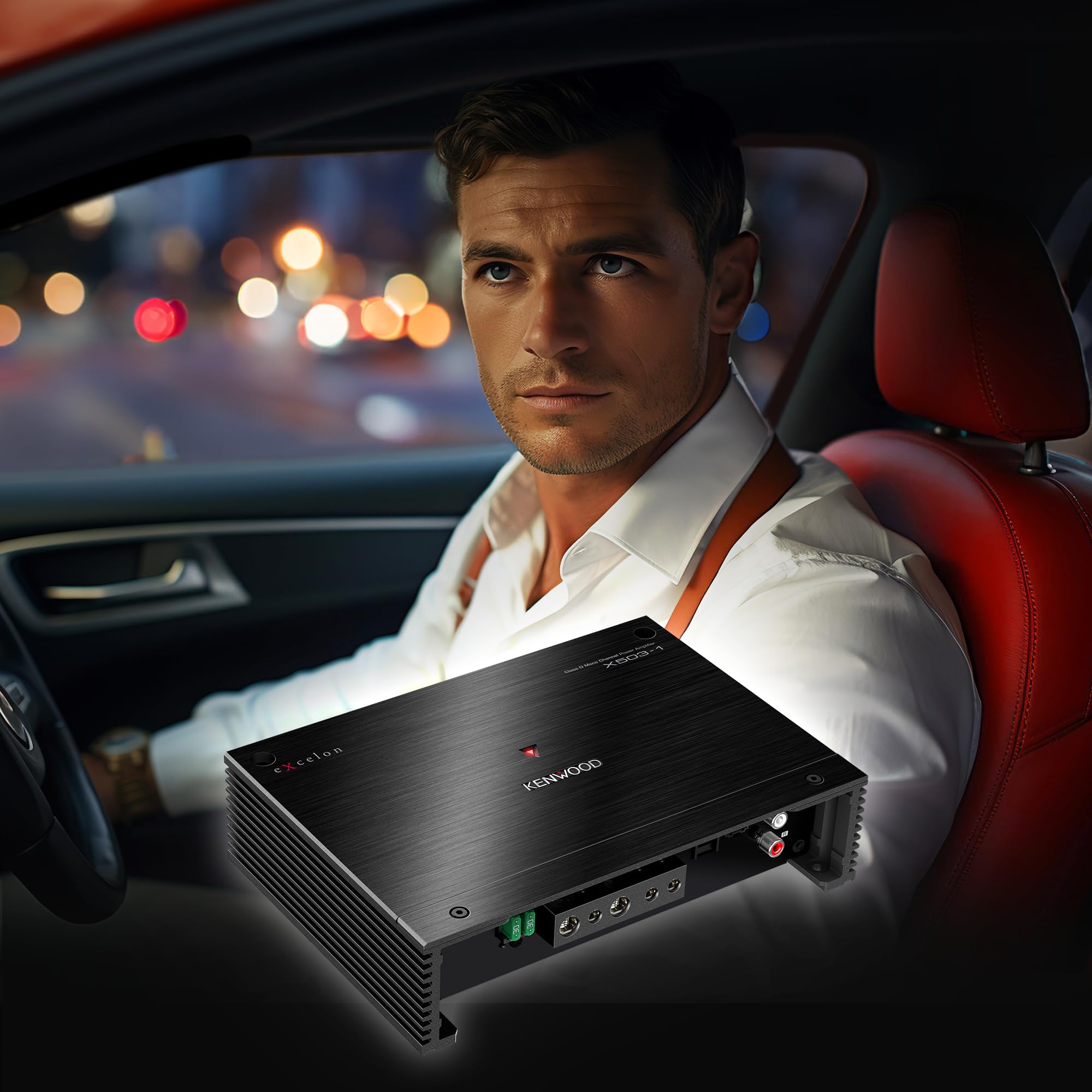 Amazon.co.jp: KENWOOD eXcelon X503-1 クラスDモノパワーアンプ