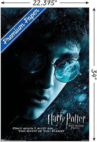 Miniatura 3 de Trends International Harry Potter y el príncipe mestizo - Póster de pared de una hoja de primer plano, 22.375 x 34 pulgadas, versión premium sin
