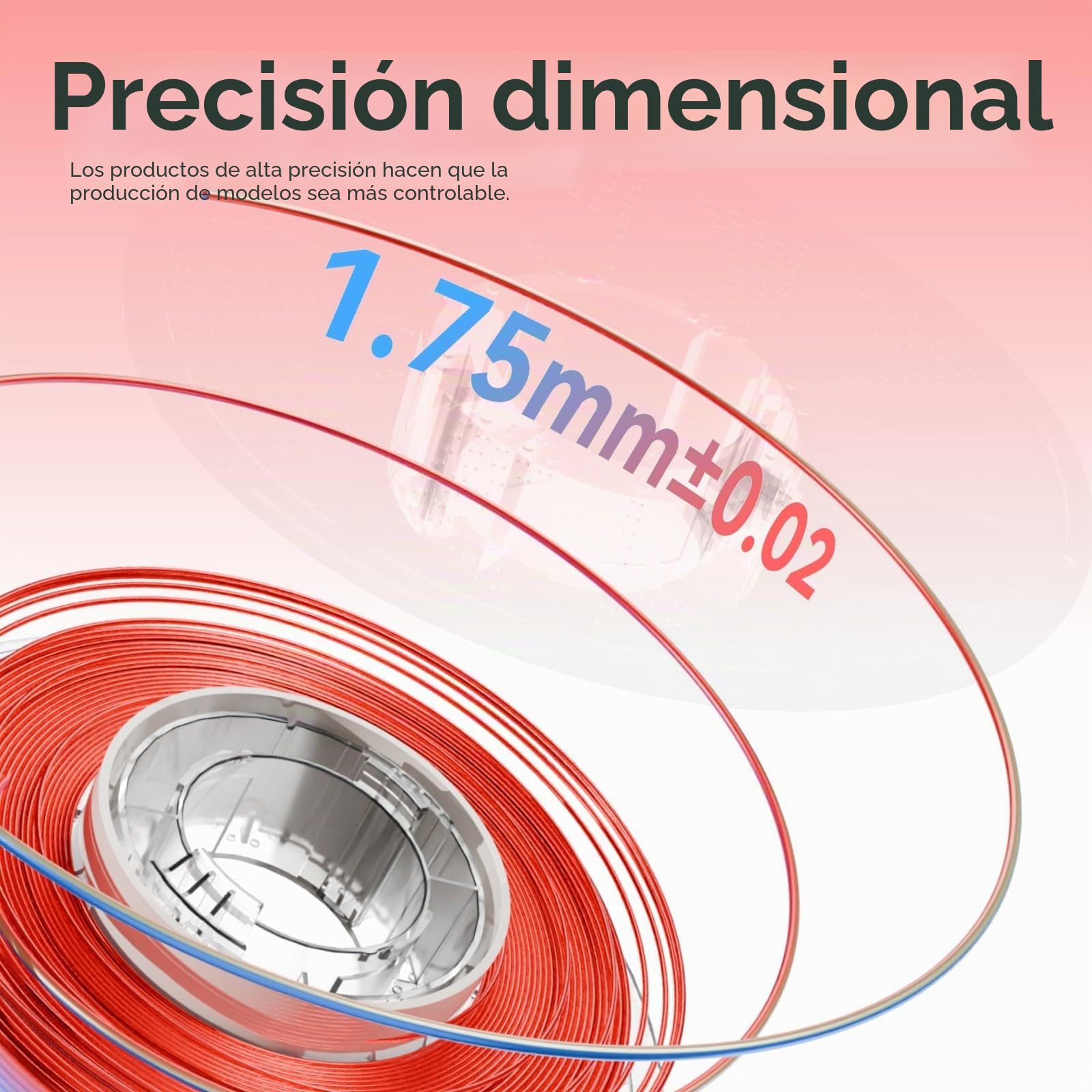 Chitu Systems Conjure Silk PLA Filamento de impresora 3D, filamento de tricolor de 1.75 mm, filamento de impresión 3D Rojo Azul Verde, seda de 2.2 libras (A-Silk PLA-Rojo+Azul+Verde 1kg)