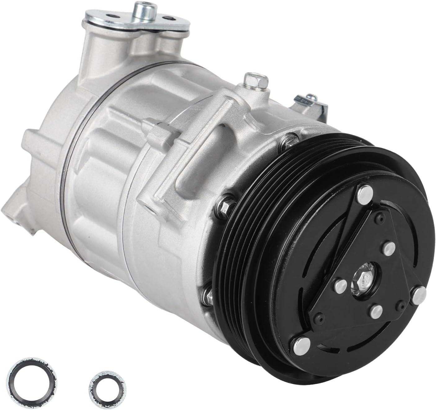 Air Conditioner AC Compressor with Clutch for Chevrolet HHR 2007-2011, for Chevrolet Cobalt 2006-2010, for Saturn Ion 05-07, for Pontiac G5 2007 2008 2009 2010 2.2 2.2L 2.4 2.4L