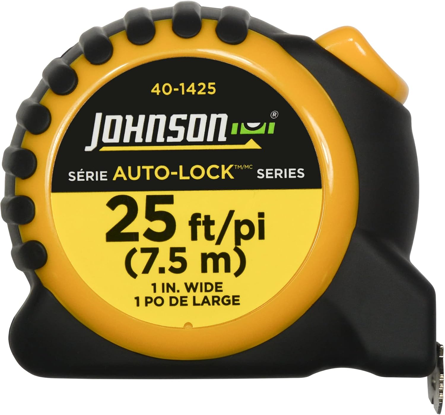 Johnson Level & Tool 40-1425 25' x 1" Auto-Lock™ Inch/Metric Power Tape
