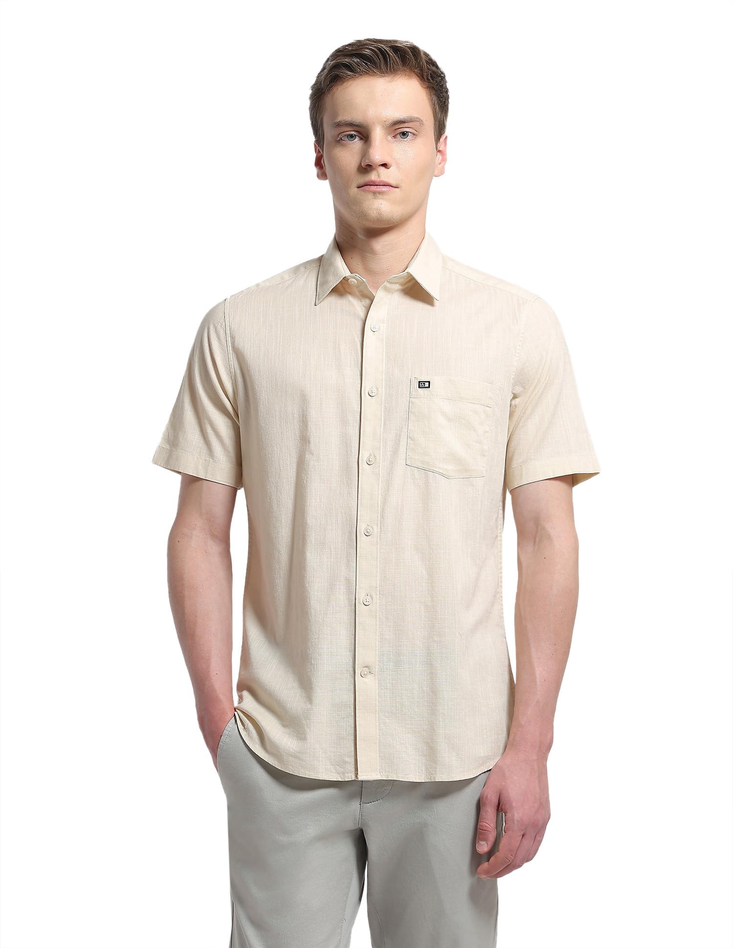 arrow sports Arrow Sport Men's Solid Regular fit Shirt-picture-42