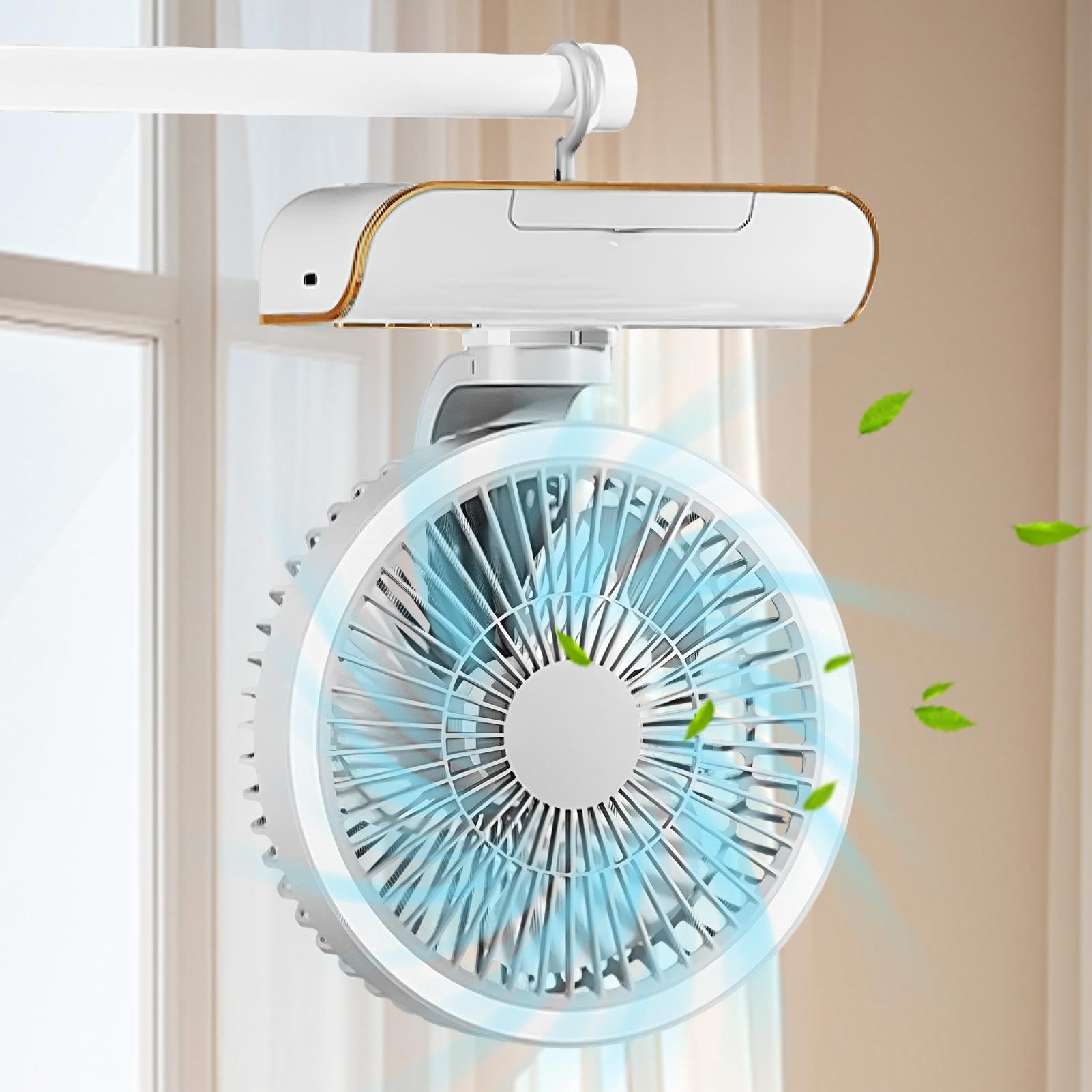 Ventilatori da tavolo a circolazione d'aria Carica USB Potente multifunzionale