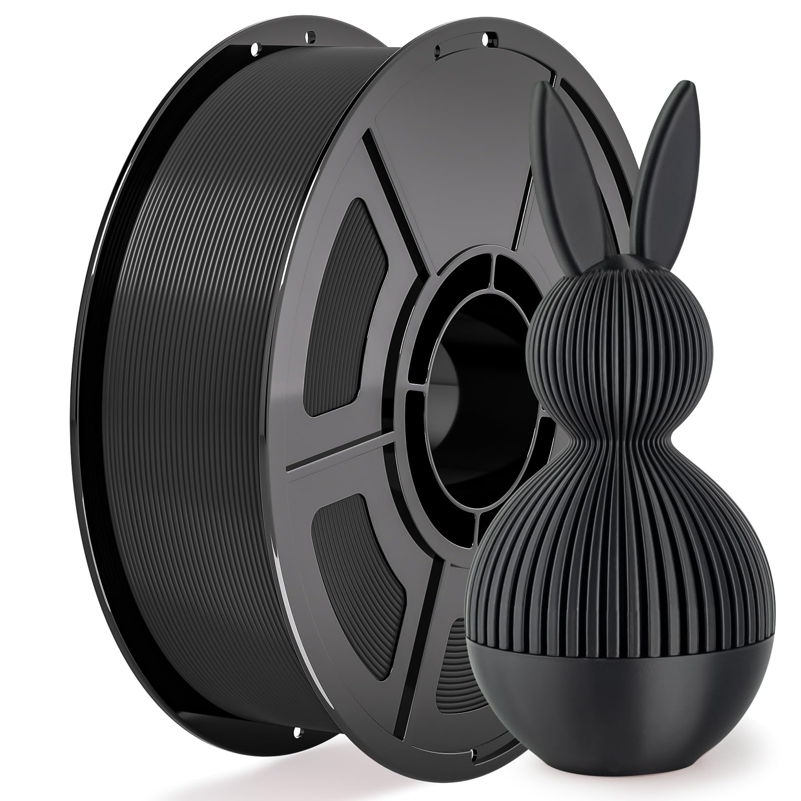 3D Printer Filament PLA Black30-300mm/s for Bambu Lab 3D PrinterAMS,AMSLite