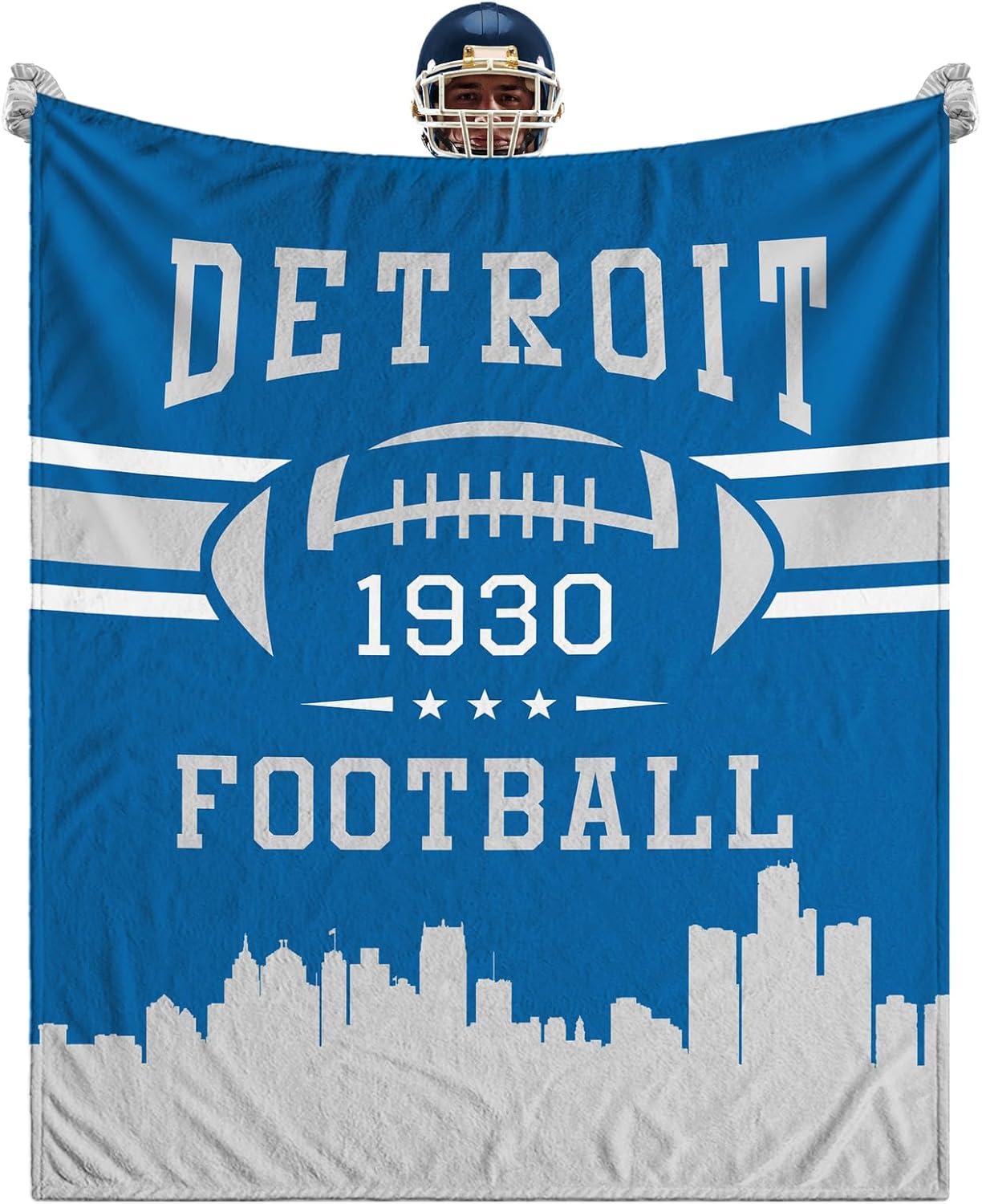 CBUXFPY Honolulu Blue Throw Blanket for Men Women Kids