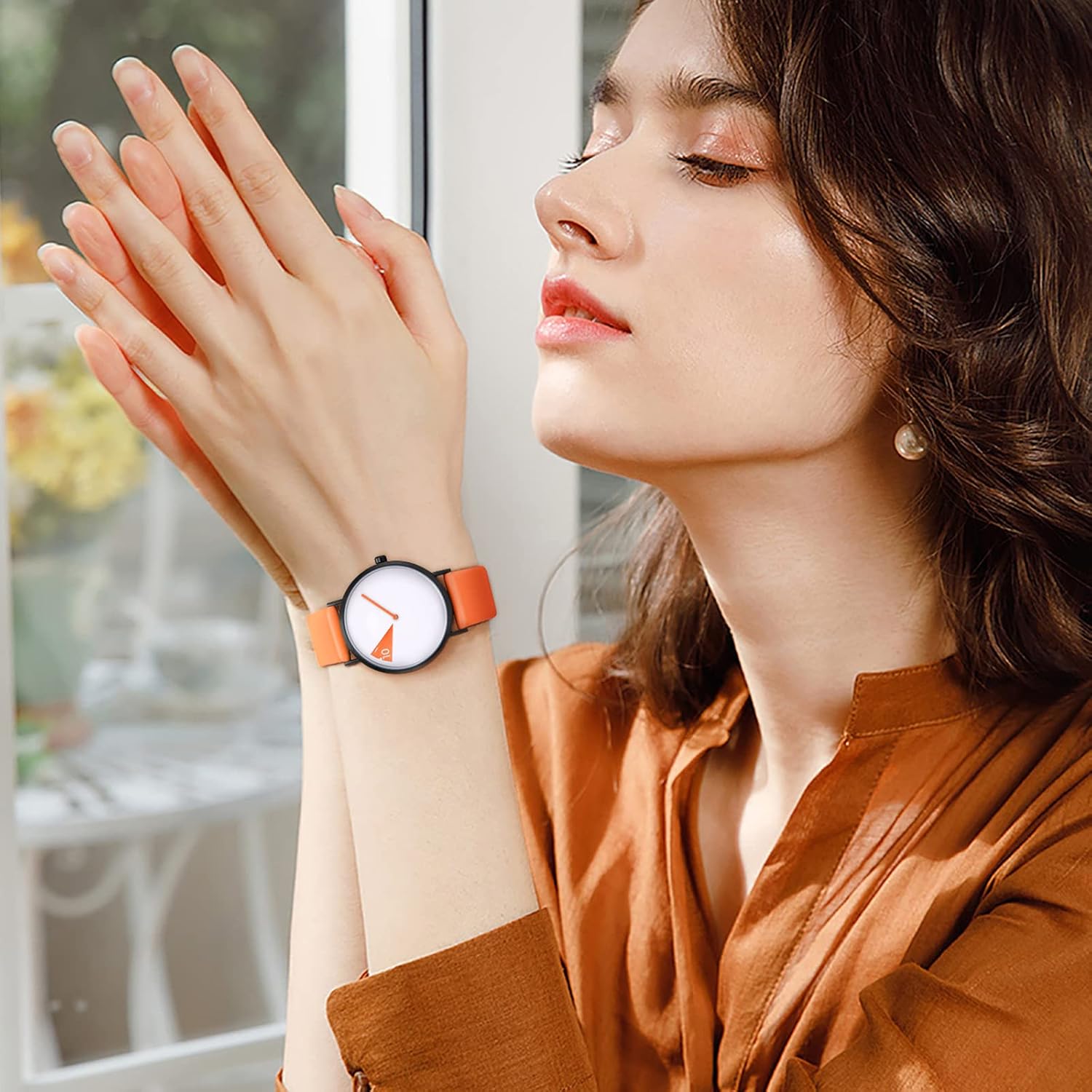 SHENGKE Creative Watch Ultra-Thin Strap Casual Fashion Quartz Minimalist Watch - Image 4