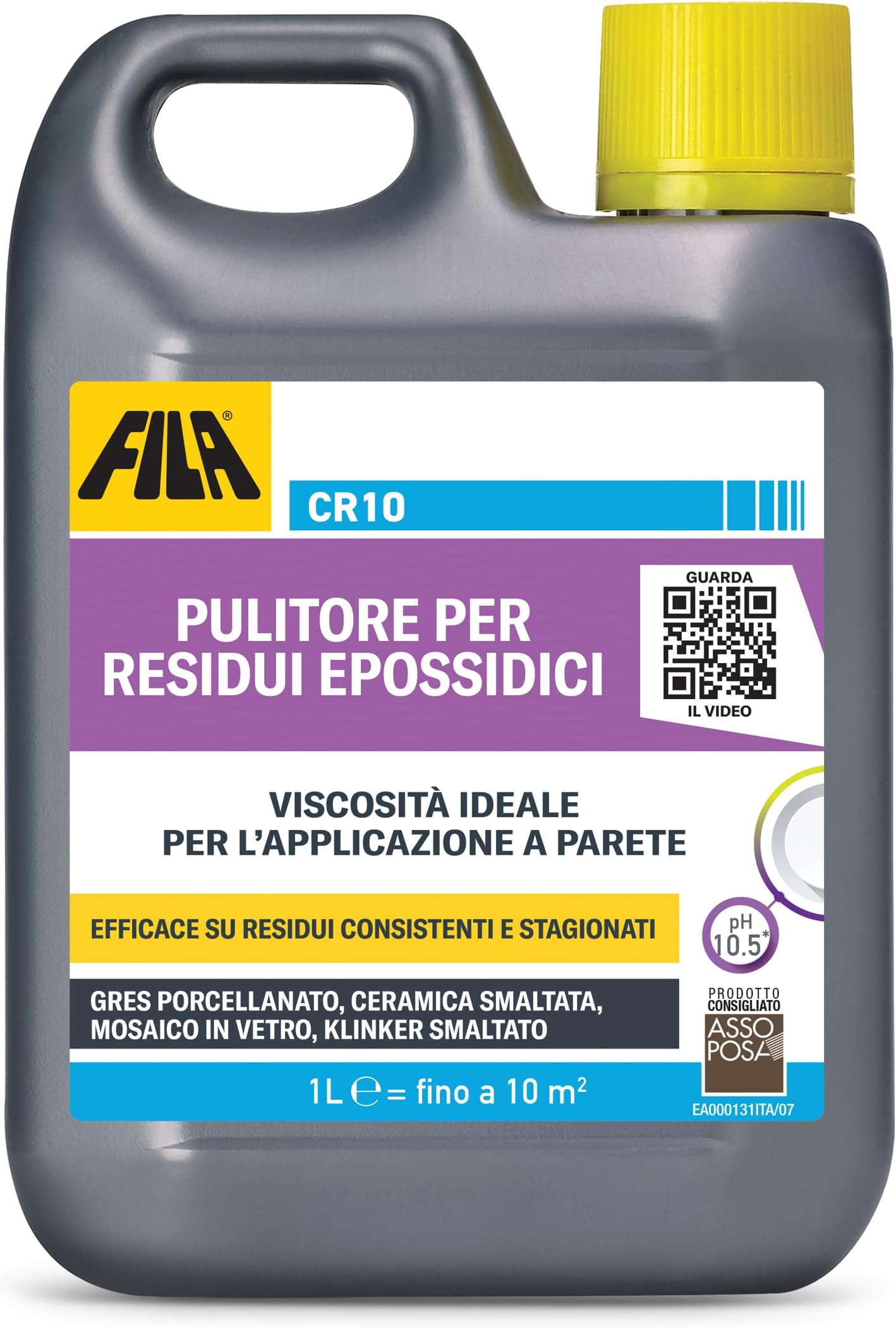 FILA Surface Care Solutions CR10, Epoxy Cleaner, 1L