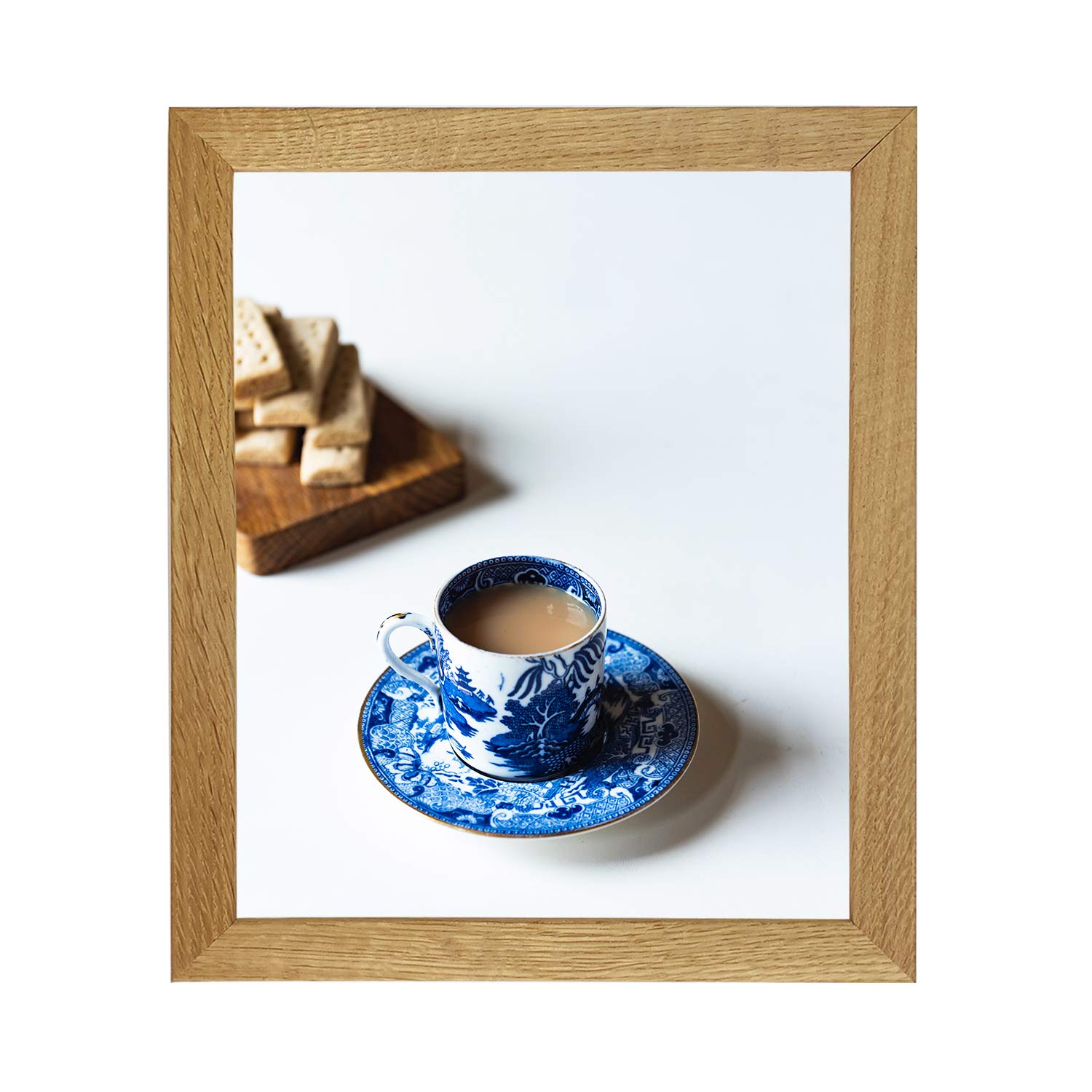 Tailored Frames Oak Wood A1 (84 x 59.4cm) Single Picture Frames | 240 | Wall Hanging Type | Photo Frame Without Mount