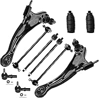 Vista 1176 de Detroit Axle - Kit de suspensión frontal de 10 piezas para Dodge Avenger 2008-2014, Chrysler Sebring 2007-2010, 2 brazos de control inferiores, 2