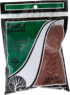 Woodland Scenics Model Railroad Landscape Ballast Fine Iron Ore