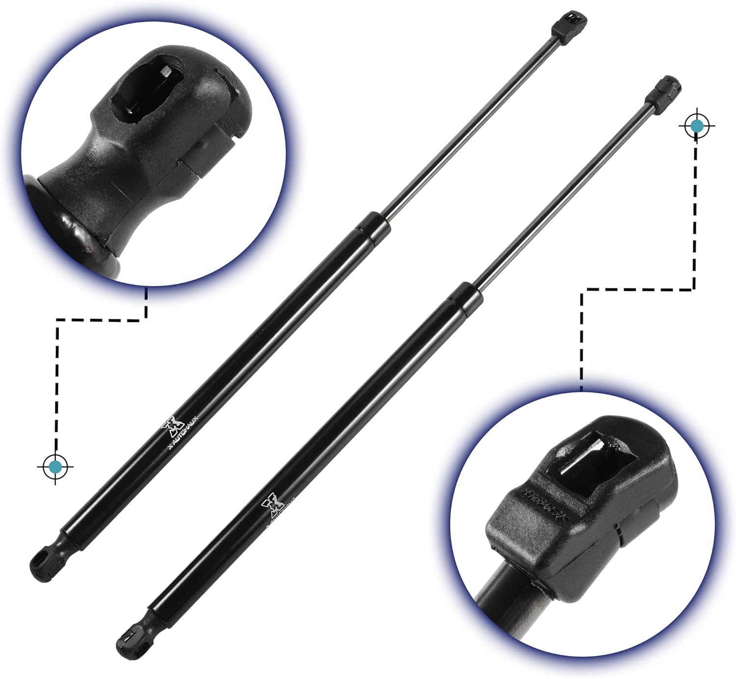 X AUTOHAUX 2pcs Rear Hatch Liftgate Gas Lift Supports Gas Struts Shocks 81770-D7000 for Hyundai Tucson 2016-2020