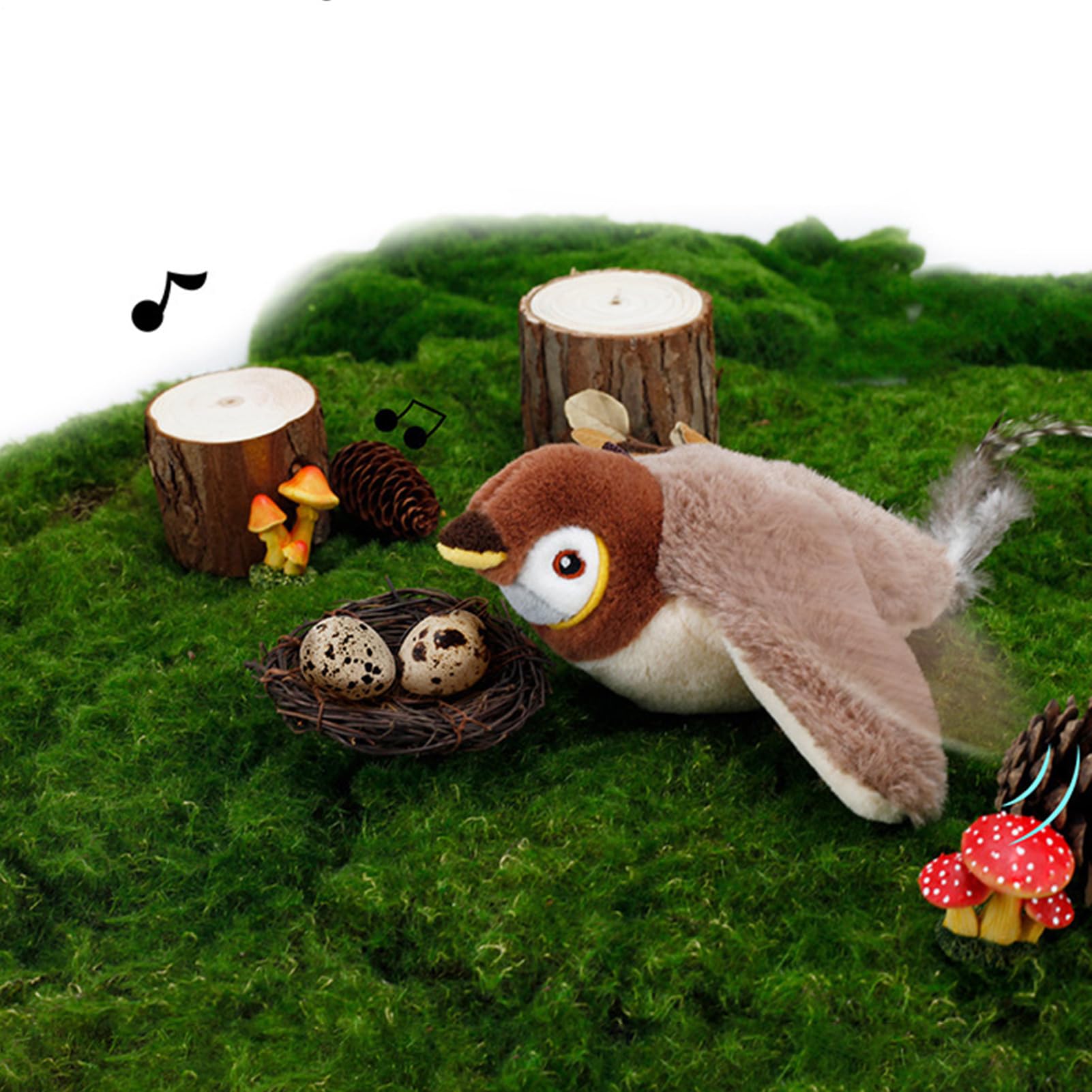 Amazon.co.jp: 猫 おもちゃ 鳥 飛ぶ、ぴょんぴょん バード,2025