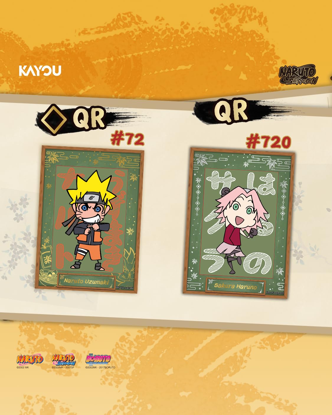 Amazon.com: Kayou Naruto-Smriti Collectible Cards-Ninja Age