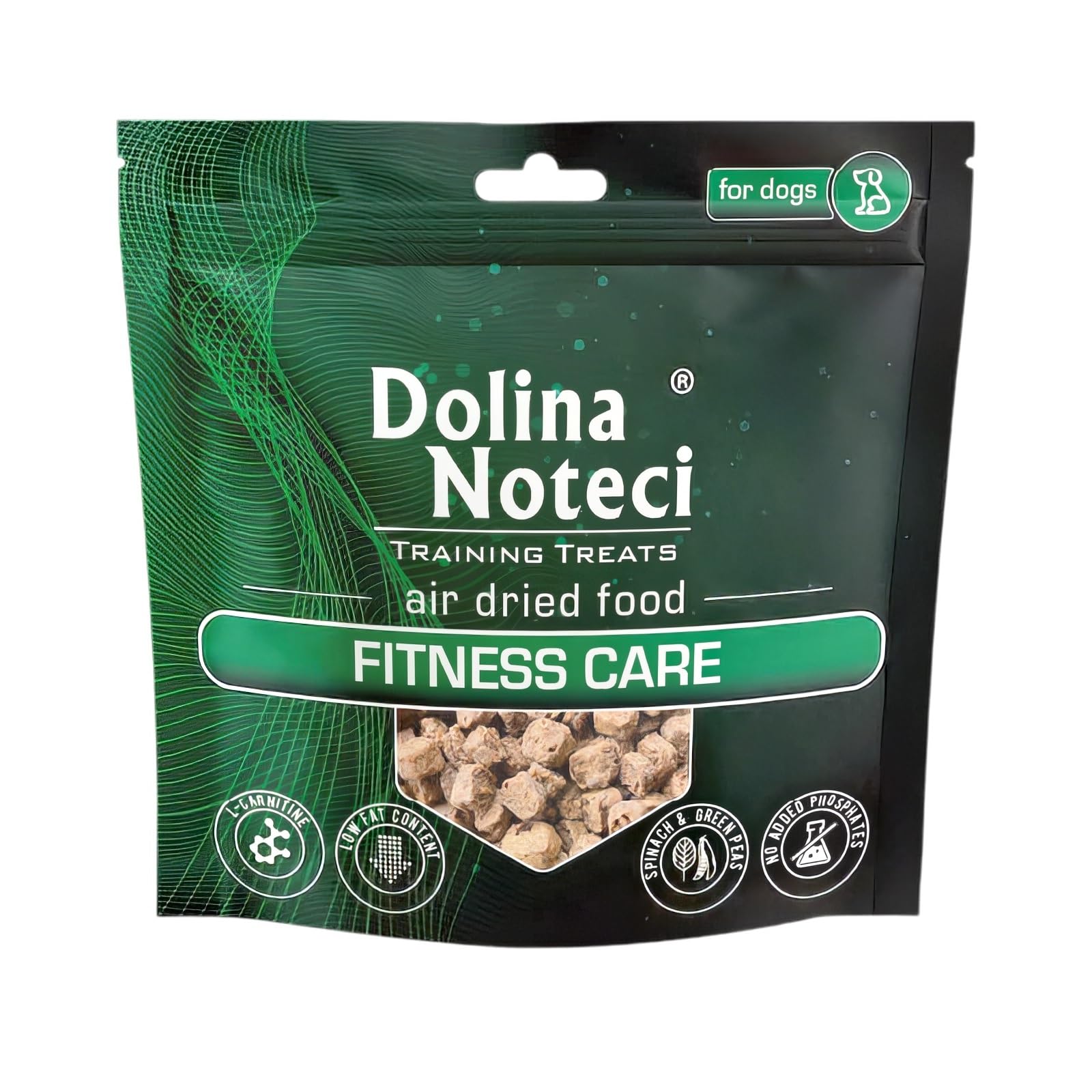 Dog Training Treats - Air Dried Dog Food - Support for Fitness/Skin & Coat/Digestive/Joint/Allergy - Healthy Nutritious - Dolina Noteci (130g)