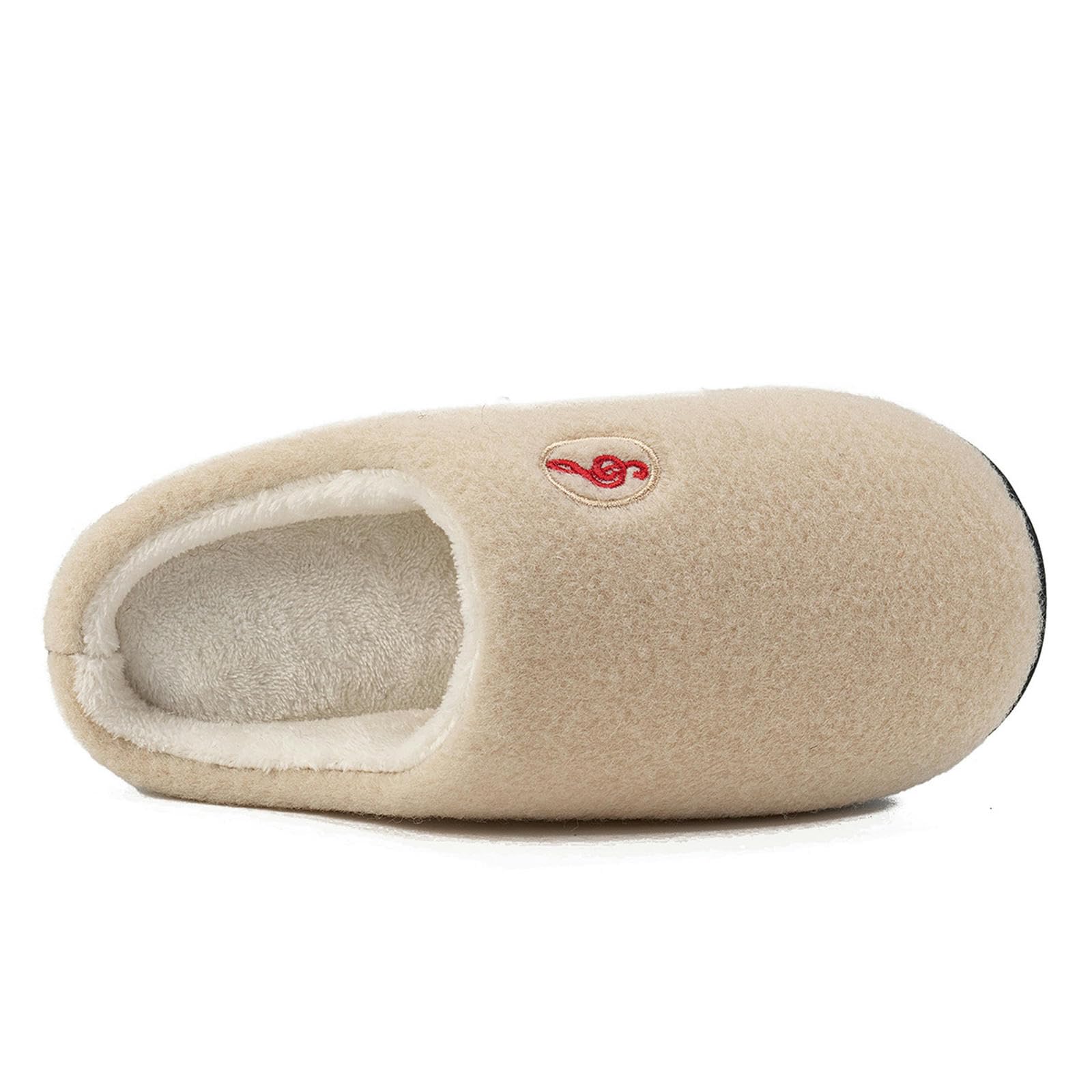 Pantofole Pantofole Calde, Velluto E Pannelli di Cotone Non Slip per Uso Domestico-nero-38-39