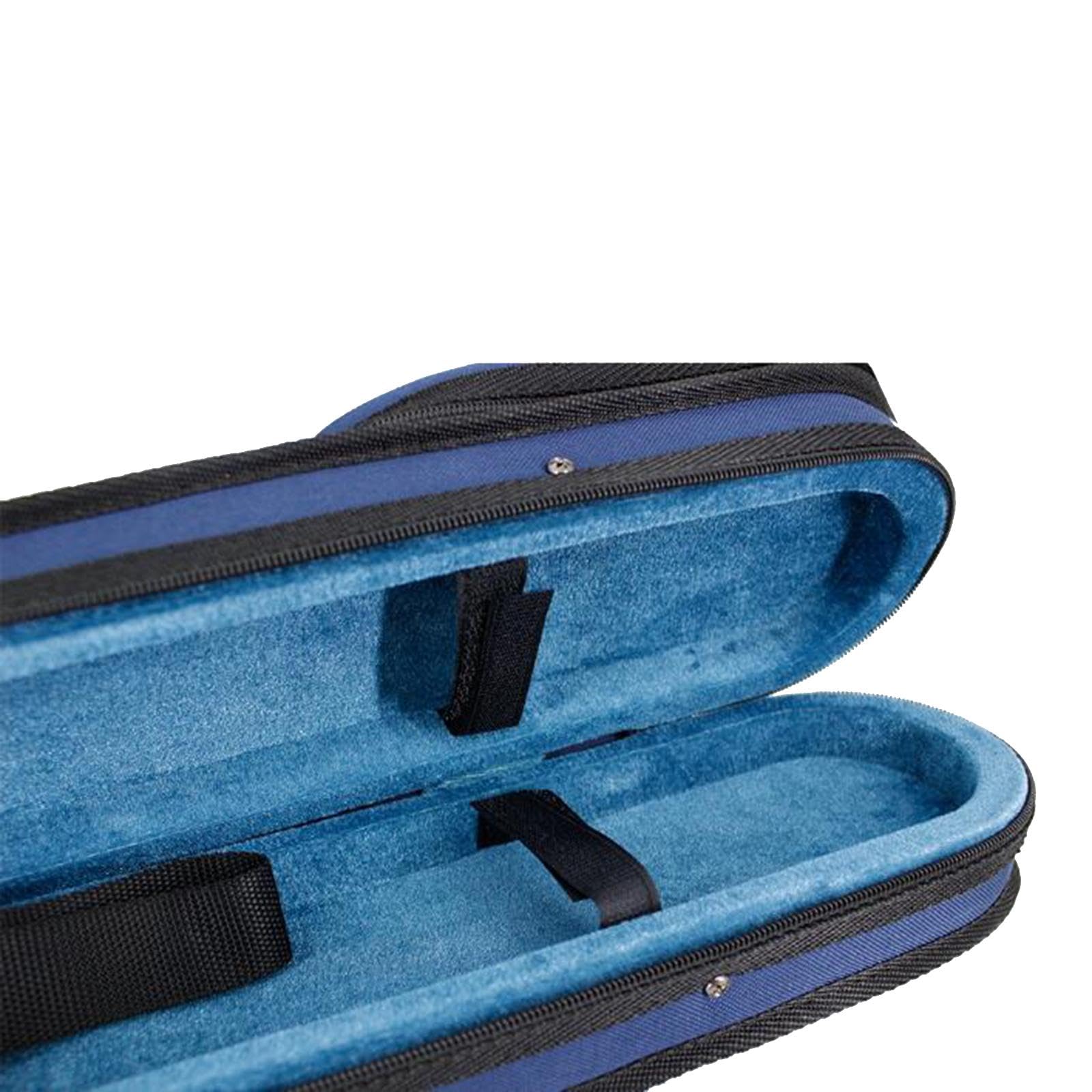 Porte-archet pour Contrebasse Droite avec Poignée, étui à Archet En Tissu Oxford pour Concerts, BLEU