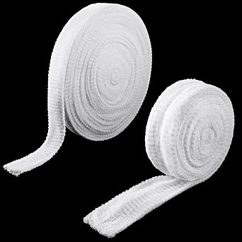 2 Rolls Tubular Bandage Elastic Net Wound Stretch, Size 4 and Size 6